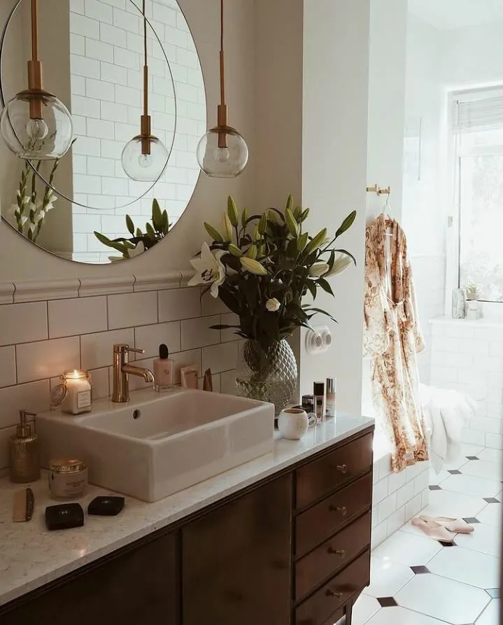 Intérieur lumineux d'appartement en Pologne inspiré par les motifs scandinaves - Gallery image 23