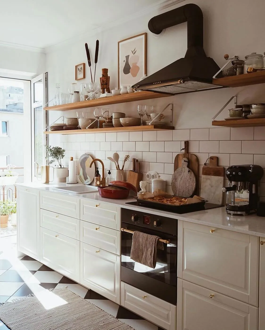 Intérieur lumineux d'appartement en Pologne inspiré par les motifs scandinaves - Gallery image 9