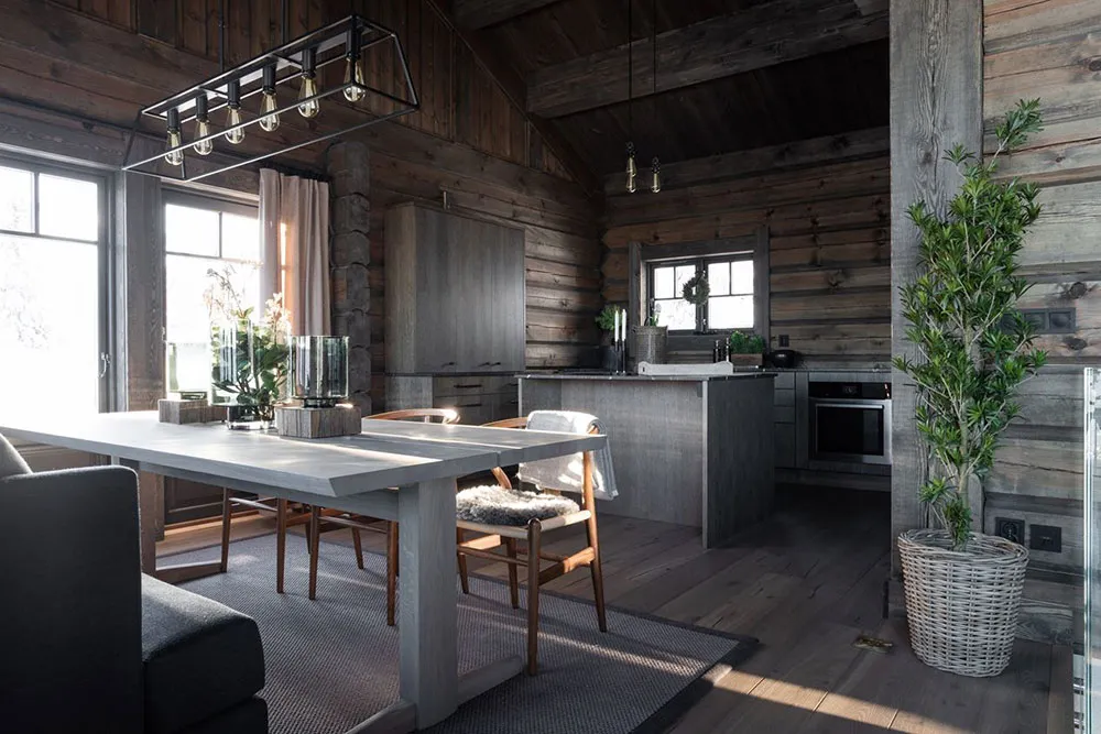 Świetny skandynawski kottedż na połodowiu góry z nowoczesnymi wnętrzami - Gallery image 5