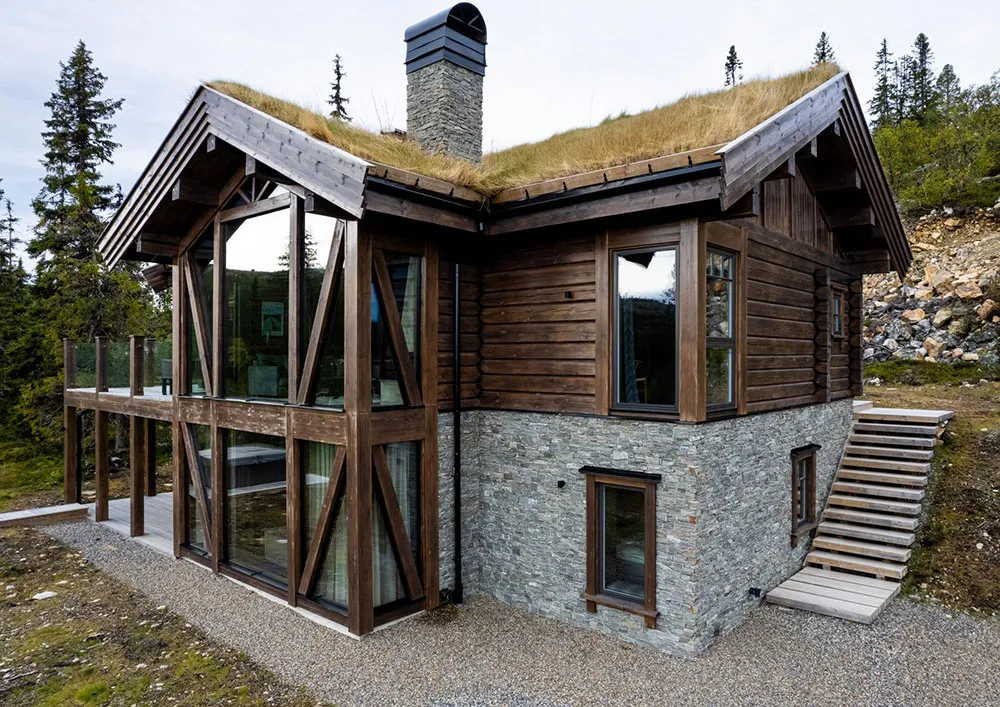 Hölzerner Holzhütte in Schweden mit stylischen Interiern - Gallery image 15