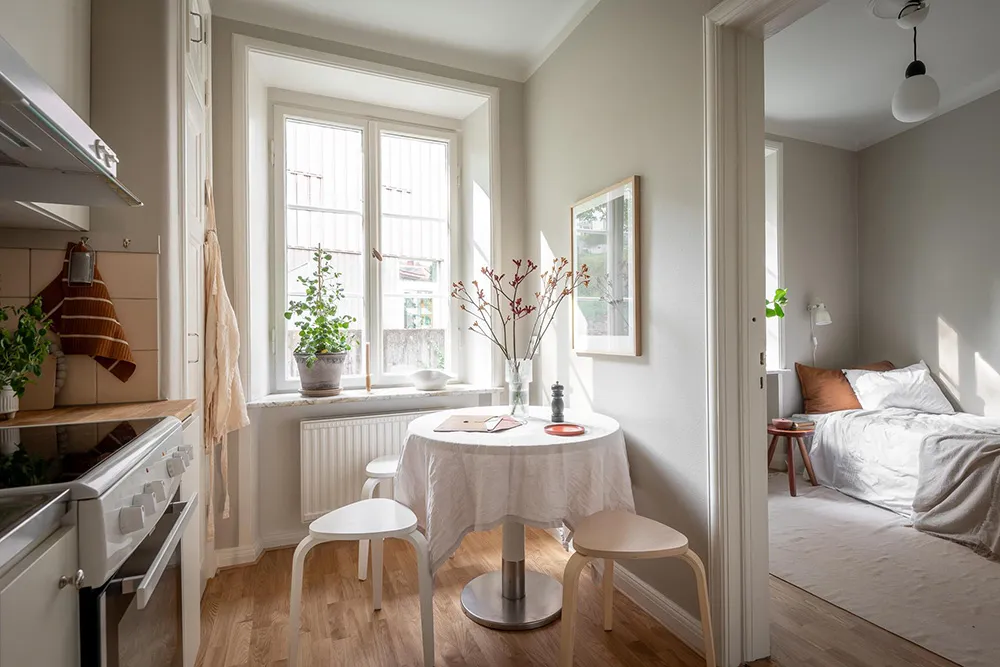 Couleurs d'automne dans le design d'un appartement scandinave (69 m²) - Gallery image 18