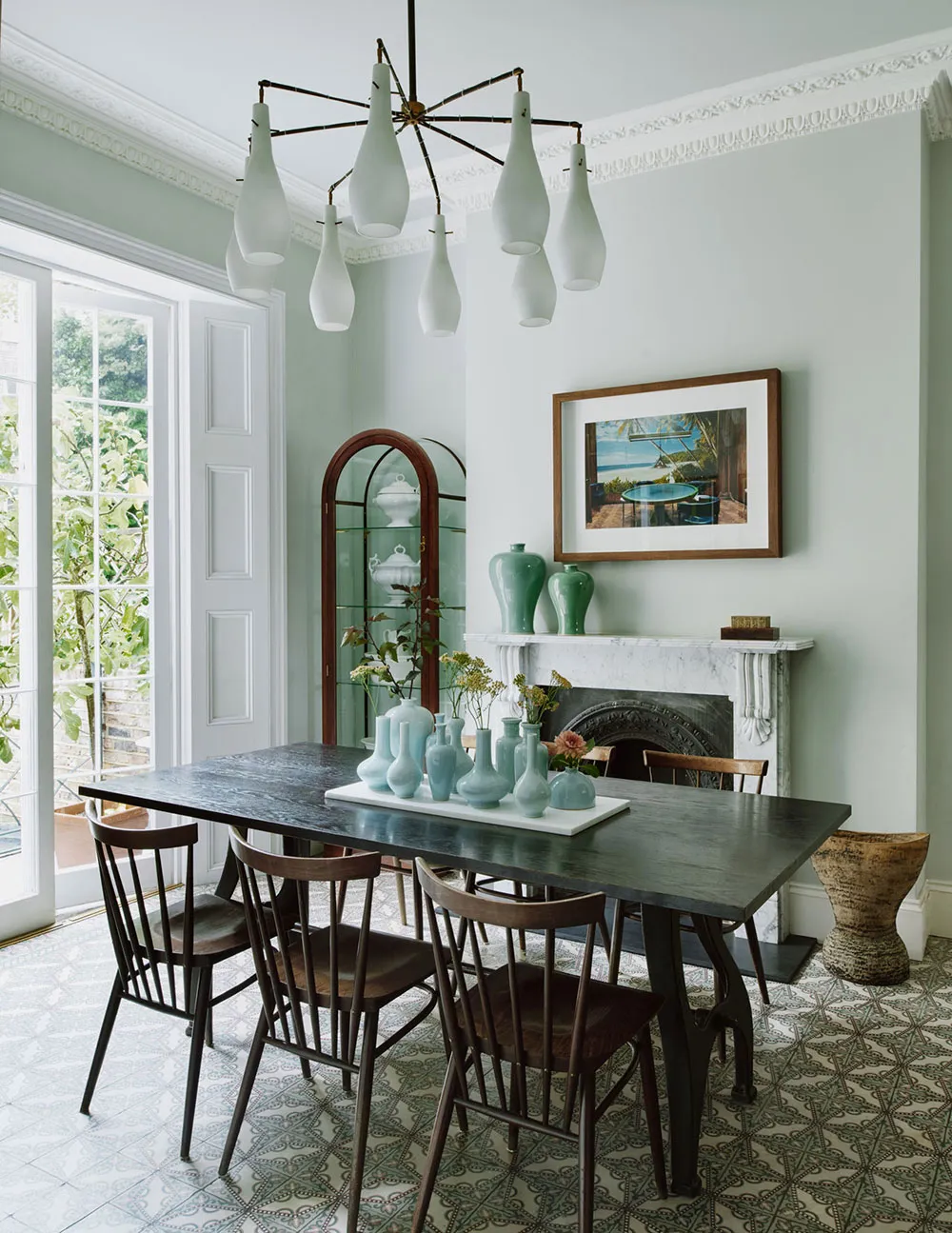 Plantes exotiques et impressions botaniques dans le design intérieur à Londres - Gallery image 7