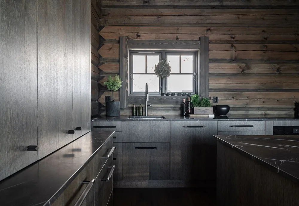 Świetny skandynawski kottedż na połodowiu góry z nowoczesnymi wnętrzami - Gallery image 6