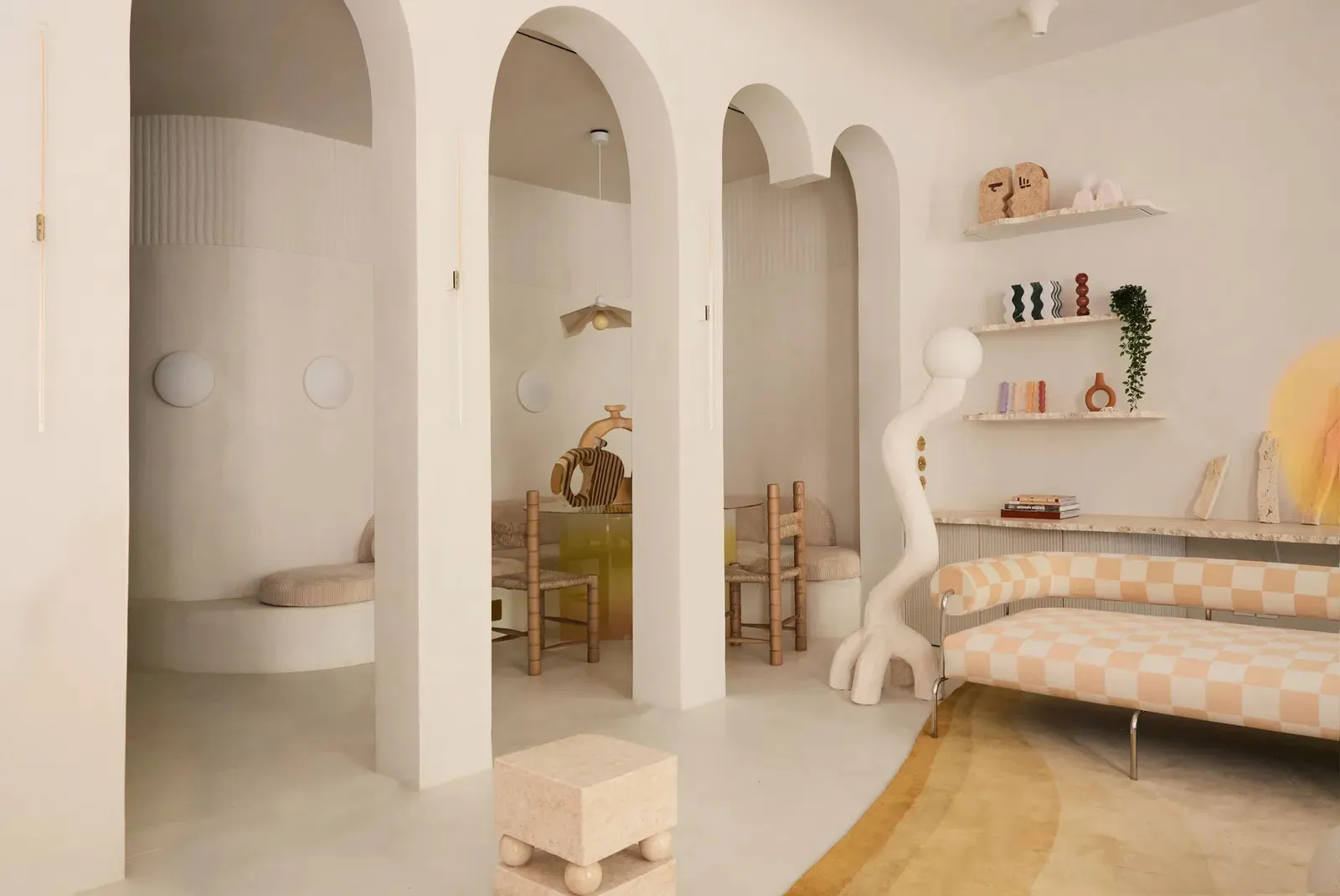 Ekligter Interior in Madrid, inspiriert durch Wüstenlandschaften (37 qm) - Gallery image 4