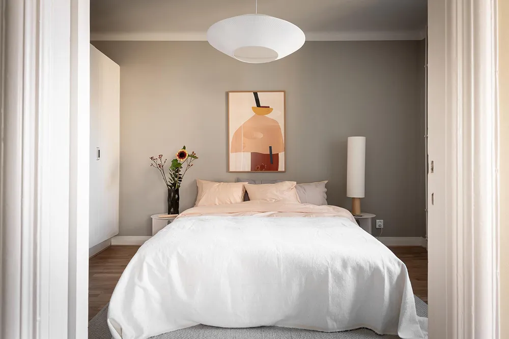 Couleurs d'automne dans le design d'un appartement scandinave (69 m²) - Gallery image 12