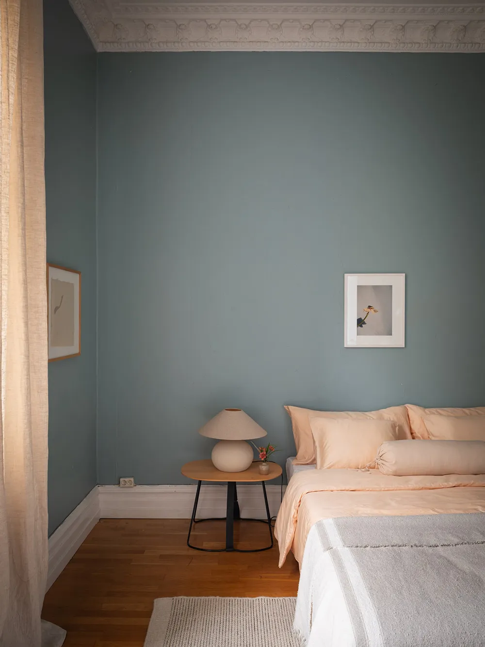 Rose et autres teintes douces dans la conception d'un appartement suédois (89 m²) - Gallery image 12