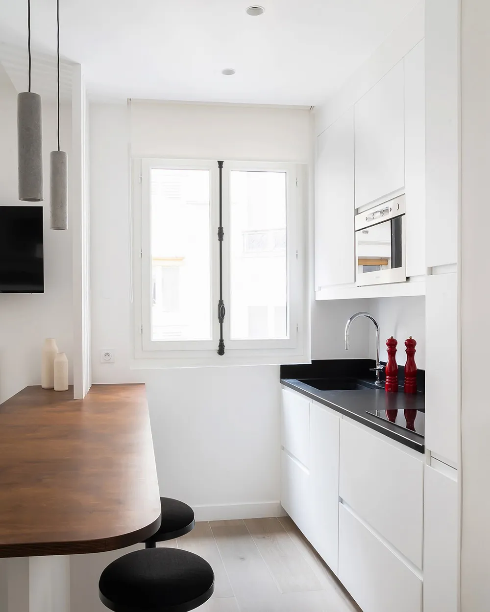 Mały apartament w Paryżu z klimatem kurortowym (29 m²) - 7