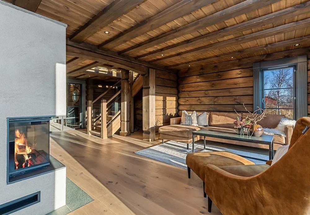 Świetny skandynawski kottedż na połodowiu góry z nowoczesnymi wnętrzami - Gallery image 10