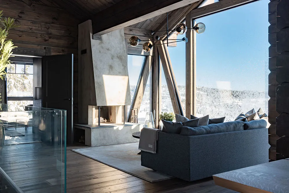 Świetny skandynawski kottedż na połodowiu góry z nowoczesnymi wnętrzami - Gallery image 4