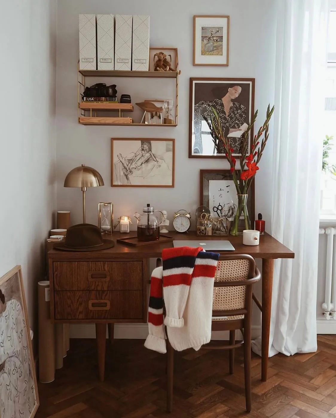 Intérieur lumineux d'appartement en Pologne inspiré par les motifs scandinaves - Gallery image 16