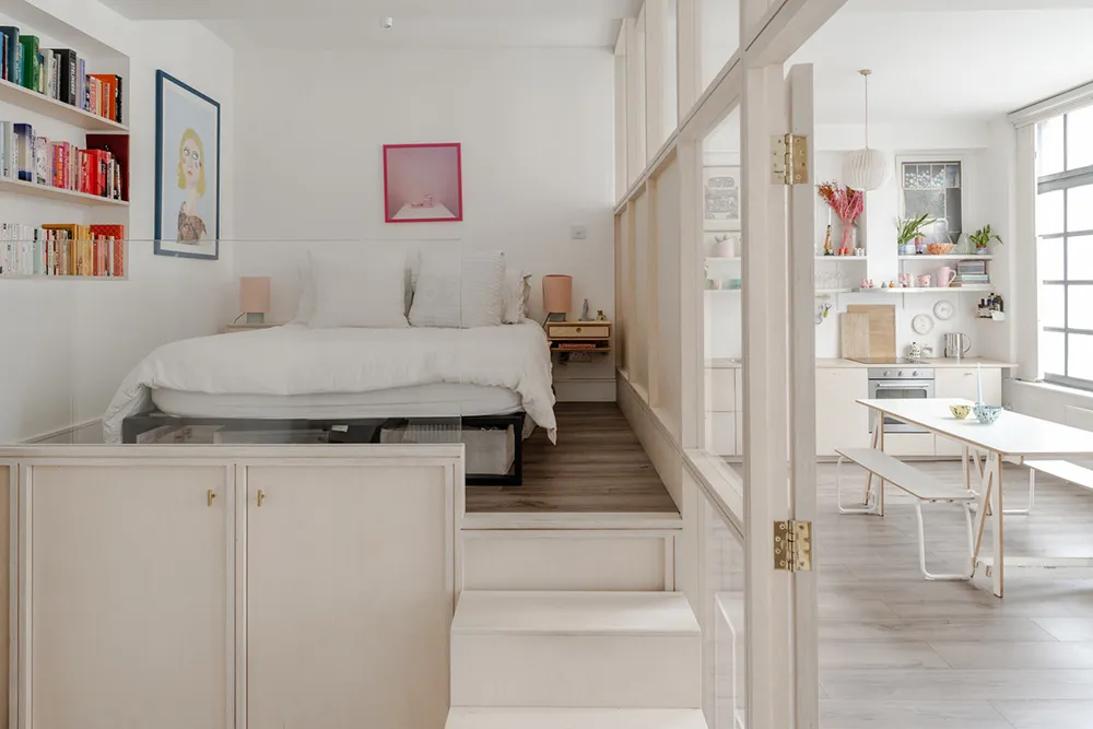 Loft lumineux dans un ancien bâtiment d'entrepôt à Londres (52 m²) - Gallery image 10