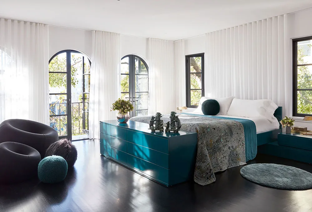 Diseño ecléctico y refinado de una villa italiana de 100 años en California - Gallery image 12