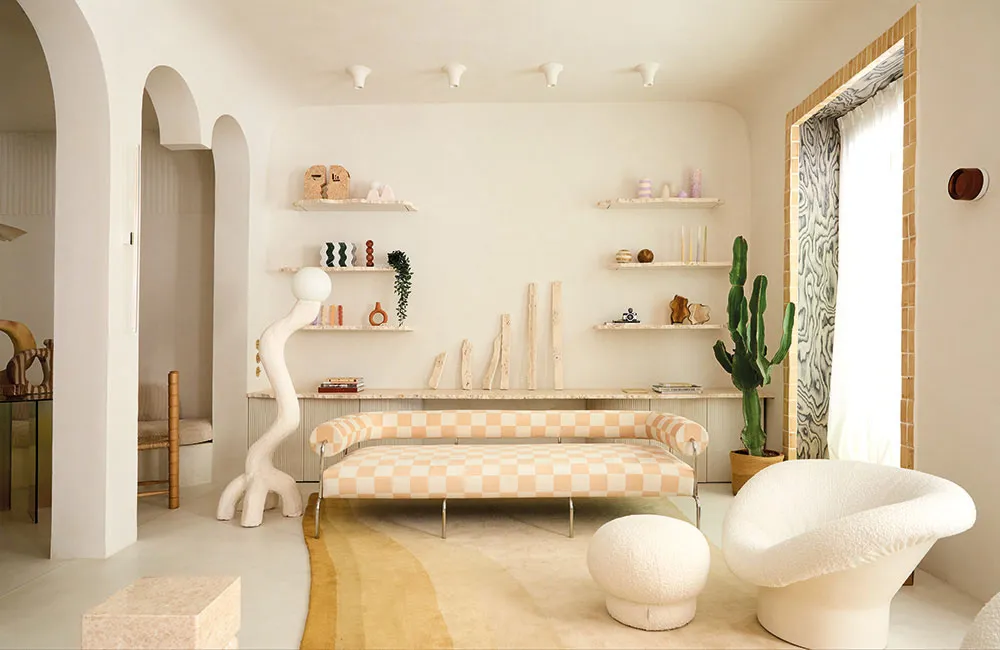 Ekligter Interior in Madrid, inspiriert durch Wüstenlandschaften (37 qm) - Gallery image 3