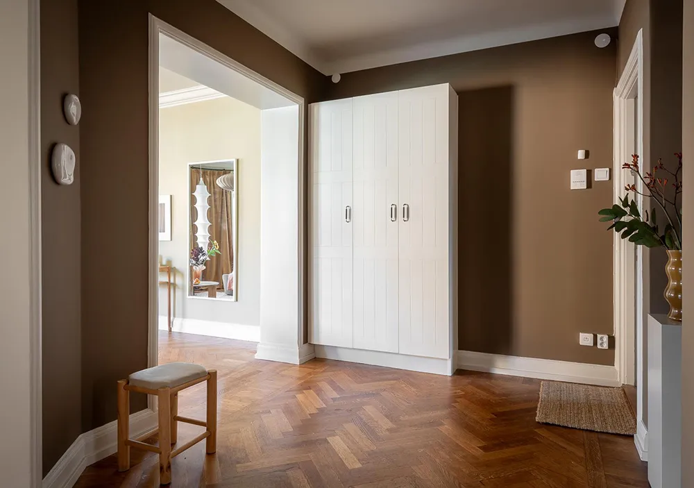 Couleurs d'automne dans le design d'un appartement scandinave (69 m²) - Gallery image 24