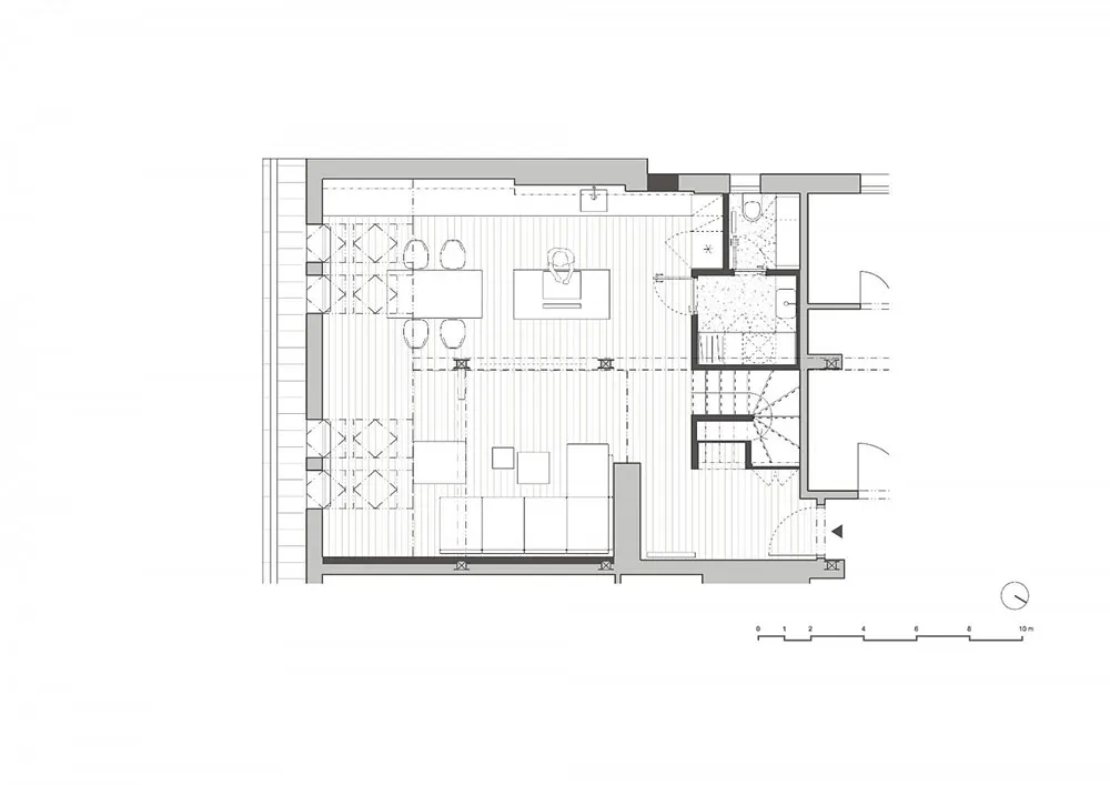 Stylowy czarno-biały loft pod dachem w Przeździku - Gallery image 17