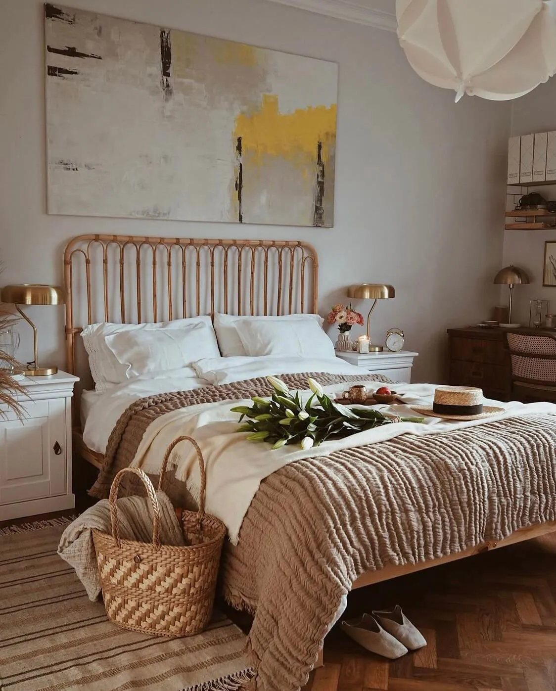 Intérieur lumineux d'appartement en Pologne inspiré par les motifs scandinaves - Gallery image 17