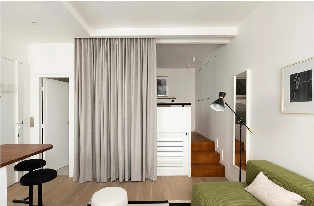 Mały apartament w Paryżu z klimatem kurortowym (29 m²) - 14