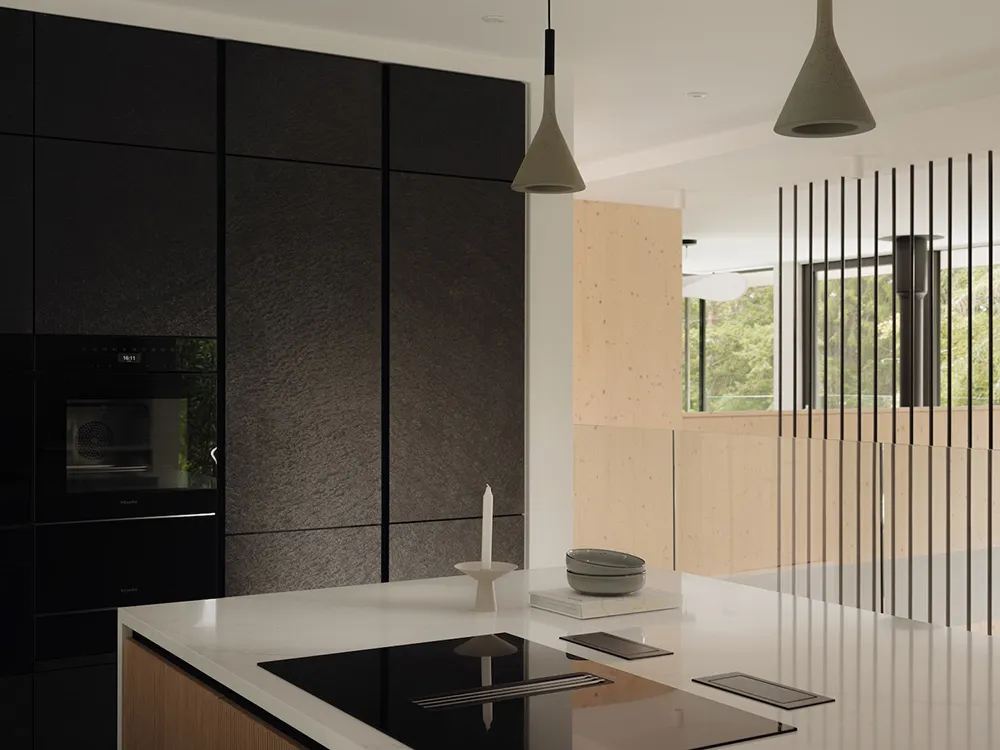 Calor de madera natural y diseño minimalista: casa moderna en Escocia - Gallery image 5