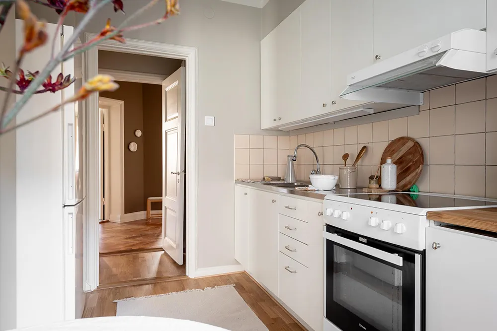 Couleurs d'automne dans le design d'un appartement scandinave (69 m²) - Gallery image 20