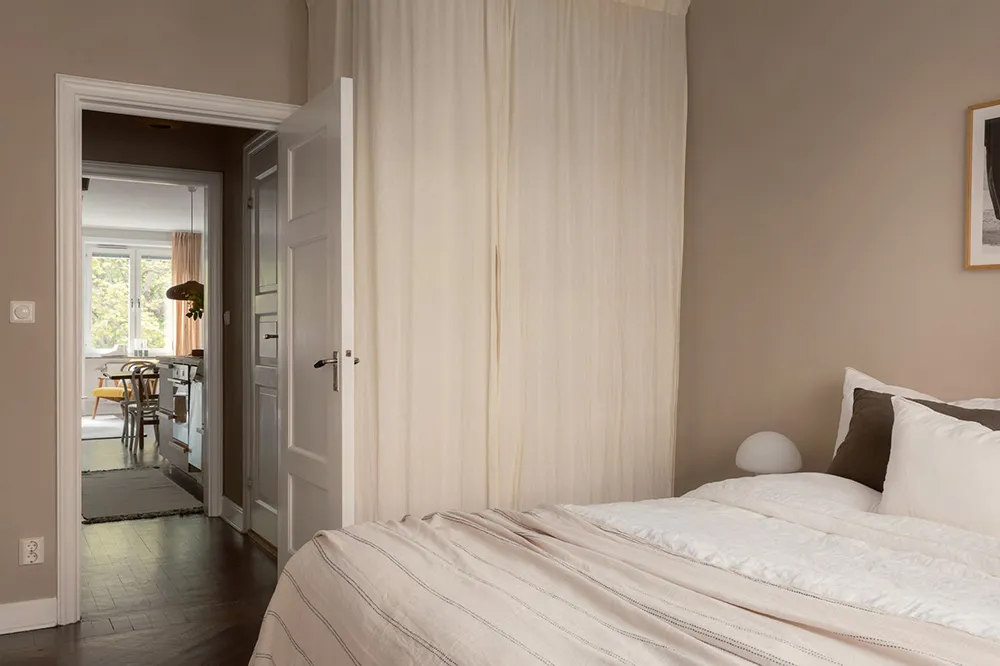 कोमल, उत्तरी यूरोपीय सजावट; हल्के पीले रंग के तत्व (65 वर्ग मीटर) - Gallery image 14