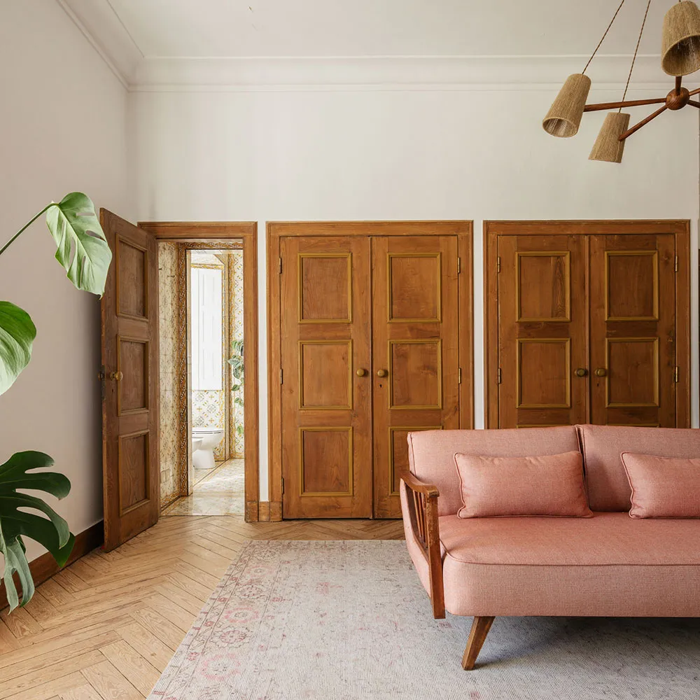 Style moderne d'une belle villa rose du XIXe siècle au Portugal - Gallery image 11