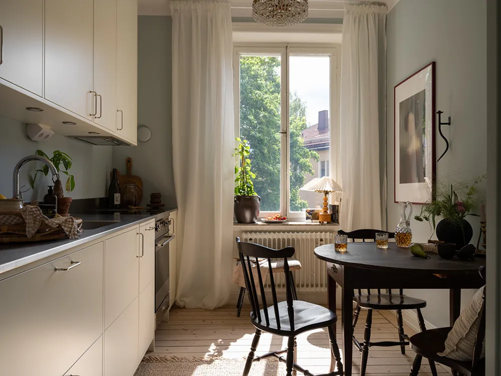 Однокомнатная квартира в Швеции с красивым оттенком стен (41 кв. м) - Gallery image 10