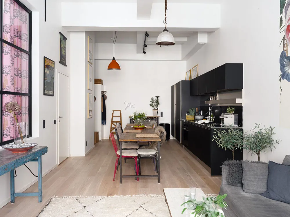 Loft suédois avec chambre rose (70 m²) - Gallery image 17