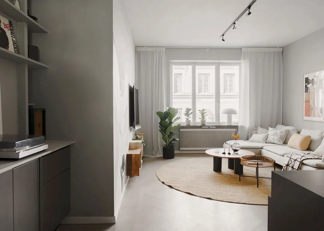 Interior escandinavo tranquilo con dormitorios coloridos y detalles decorativos - Gallery image 24