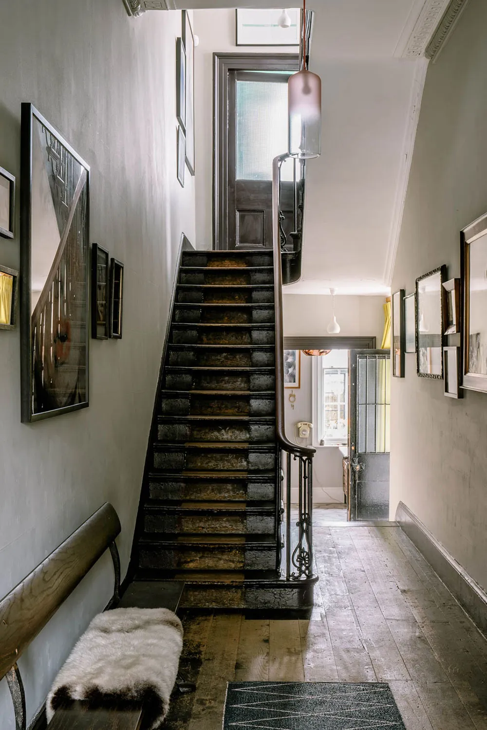 Grün-Unterschiede in den Interieurs eines georgianischen Townhouses in Liverpool - Gallery image 10