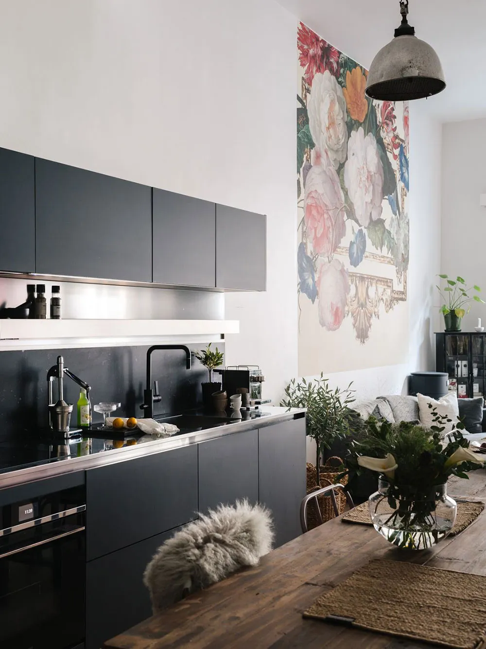 Loft suédois avec chambre rose (70 m²) - Gallery image 2