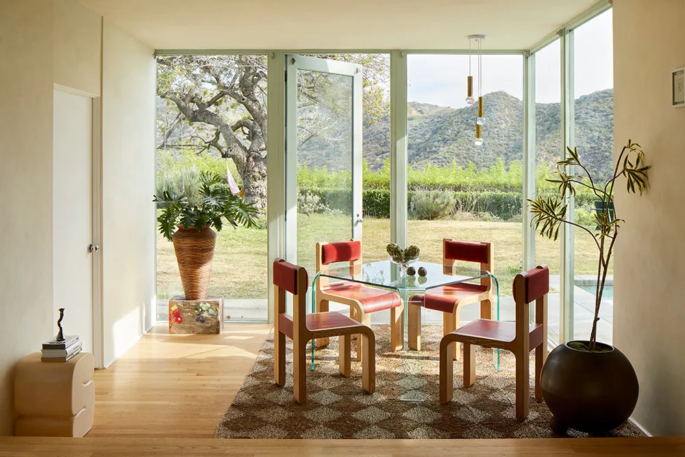 Kolorowy интерьер mid-century muzyka i piosenkarz w Holivudzie - Gallery image 13