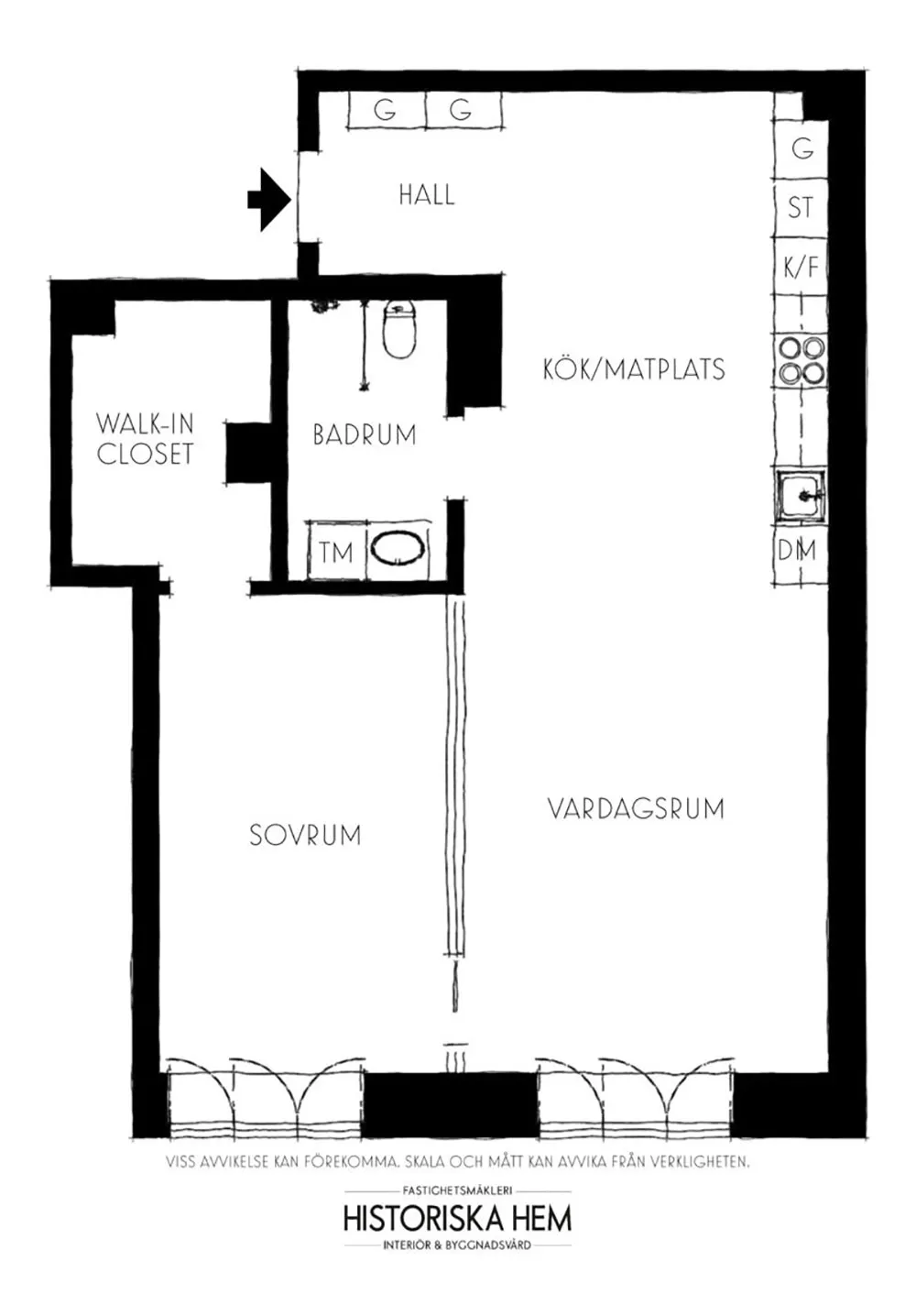Loft suédois avec chambre rose (70 m²) - Gallery image 23