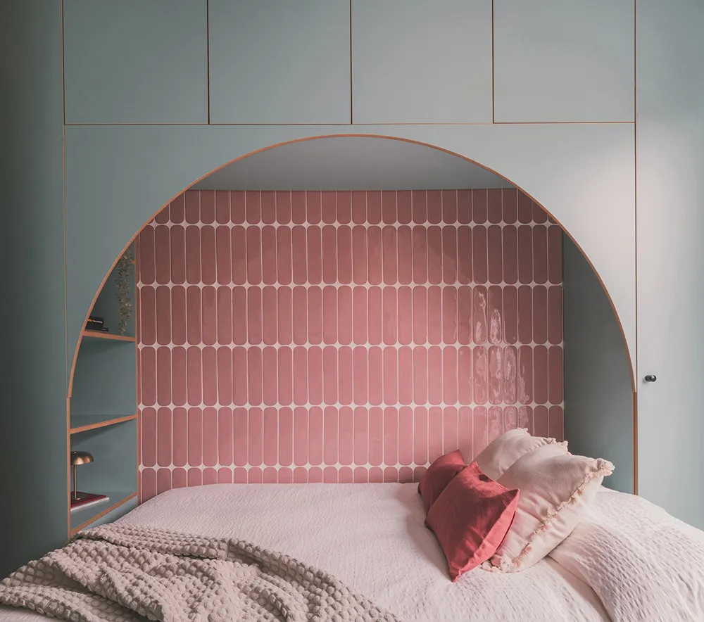 Unique Interior with Tile: Small Apartment in Madrid (56 sqm) - Gallery image 6