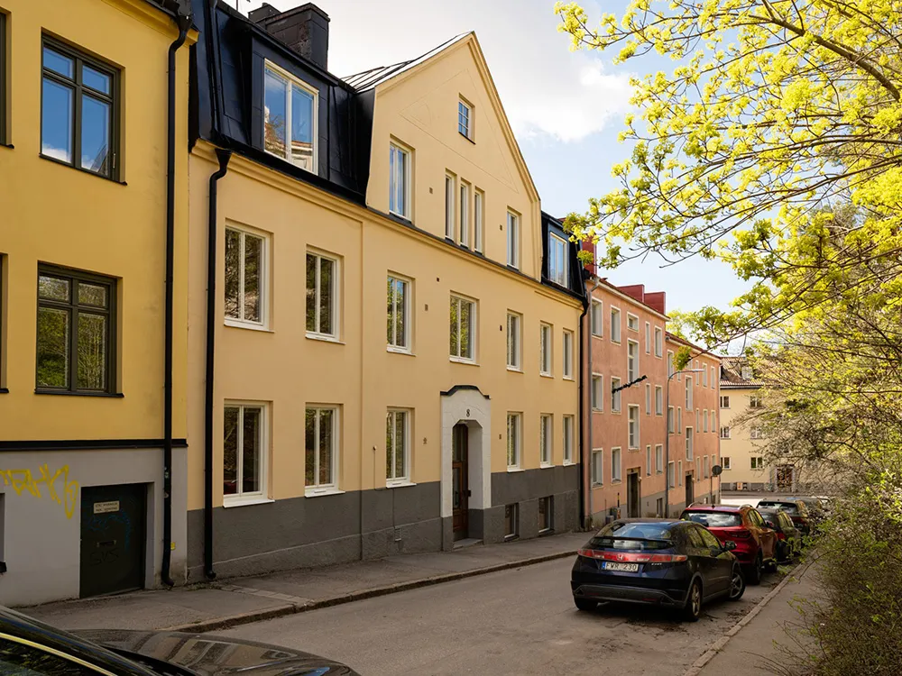 Однокомнатная квартира в Швеции с красивым оттенком стен (41 кв. м) - Gallery image 21