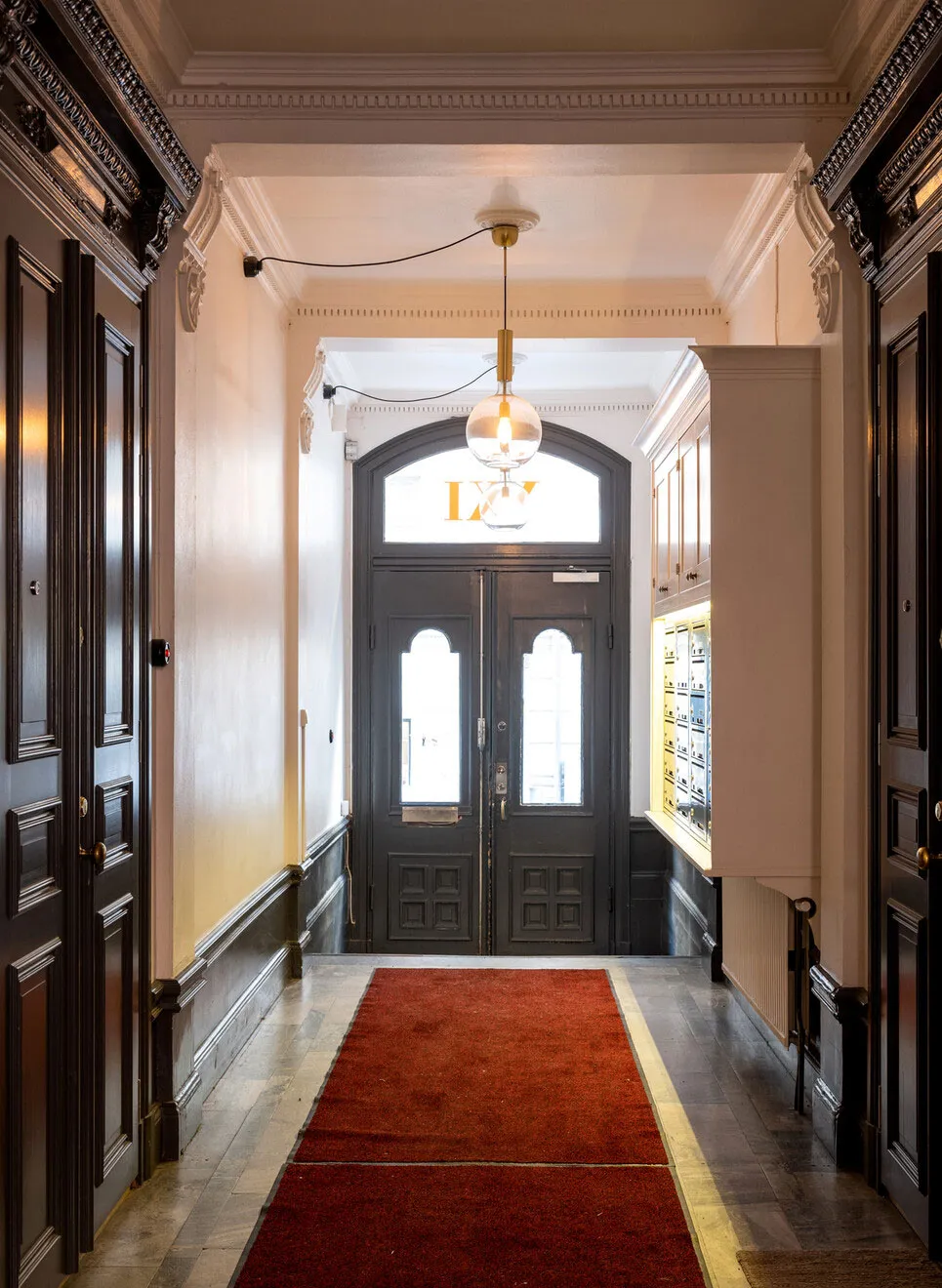 Kleine skandinavische Wohnung mit Loft (28 qm) - Gallery image 14