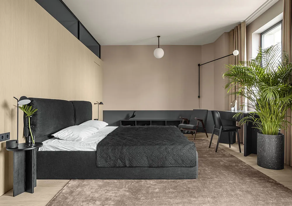 Style moderne de cuisine et plantes vivantes : appartement minimaliste à Kyiv - Gallery image 7