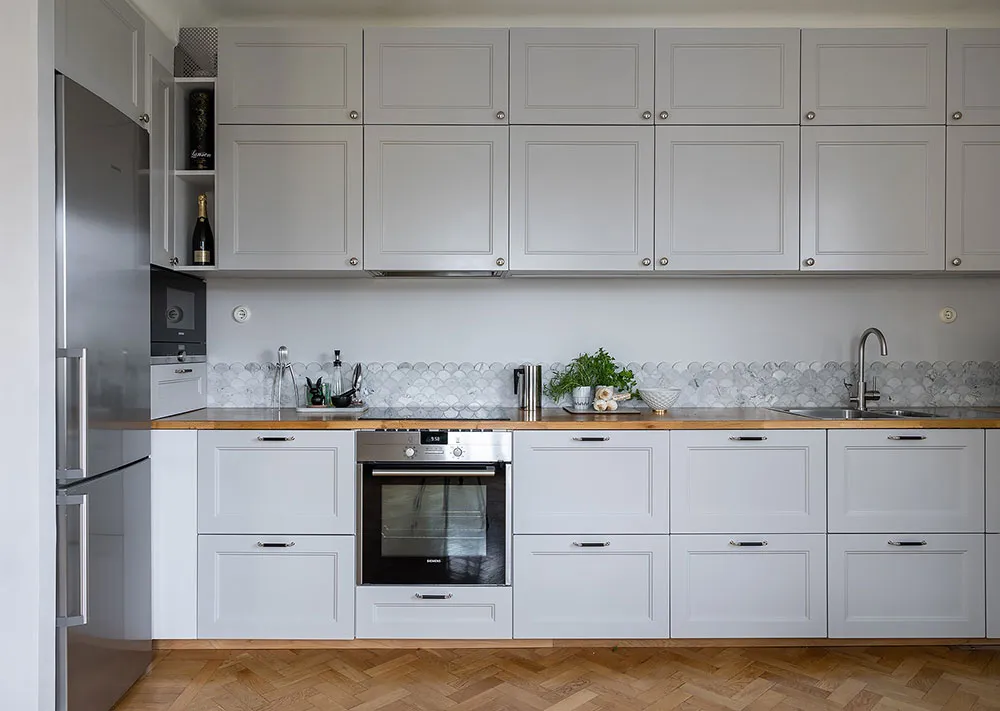 Спокойный и приятный скандинавский интерьер в прохладных тонах (83 кв. м) - Gallery image 11