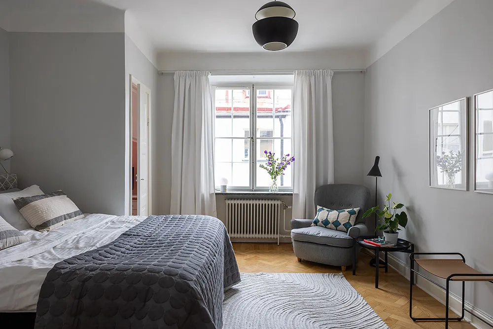 Спокойный и приятный скандинавский интерьер в прохладных тонах (83 кв. м) - Gallery image 14