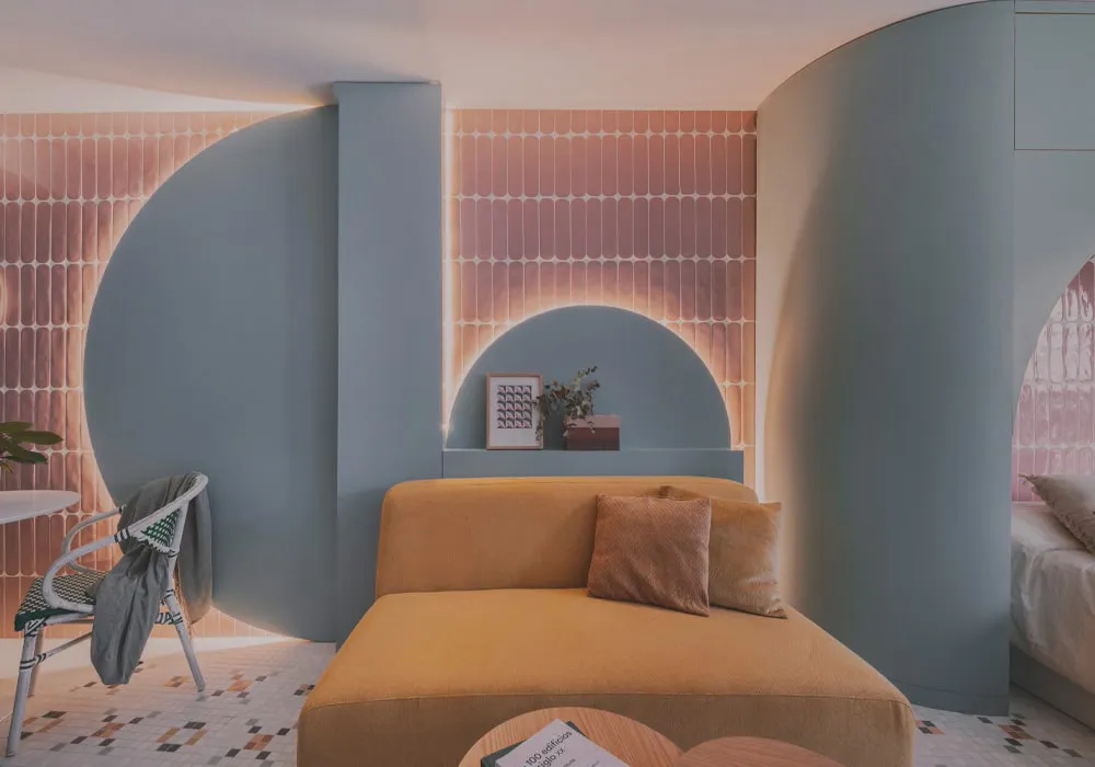 Unique Interior with Tile: Small Apartment in Madrid (56 sqm) - Gallery image 8