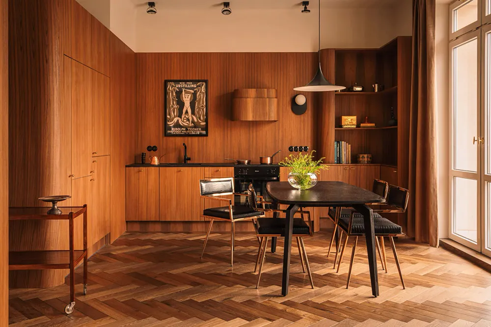 Style et notes modernes : appartement à Varsovie - Gallery image 5