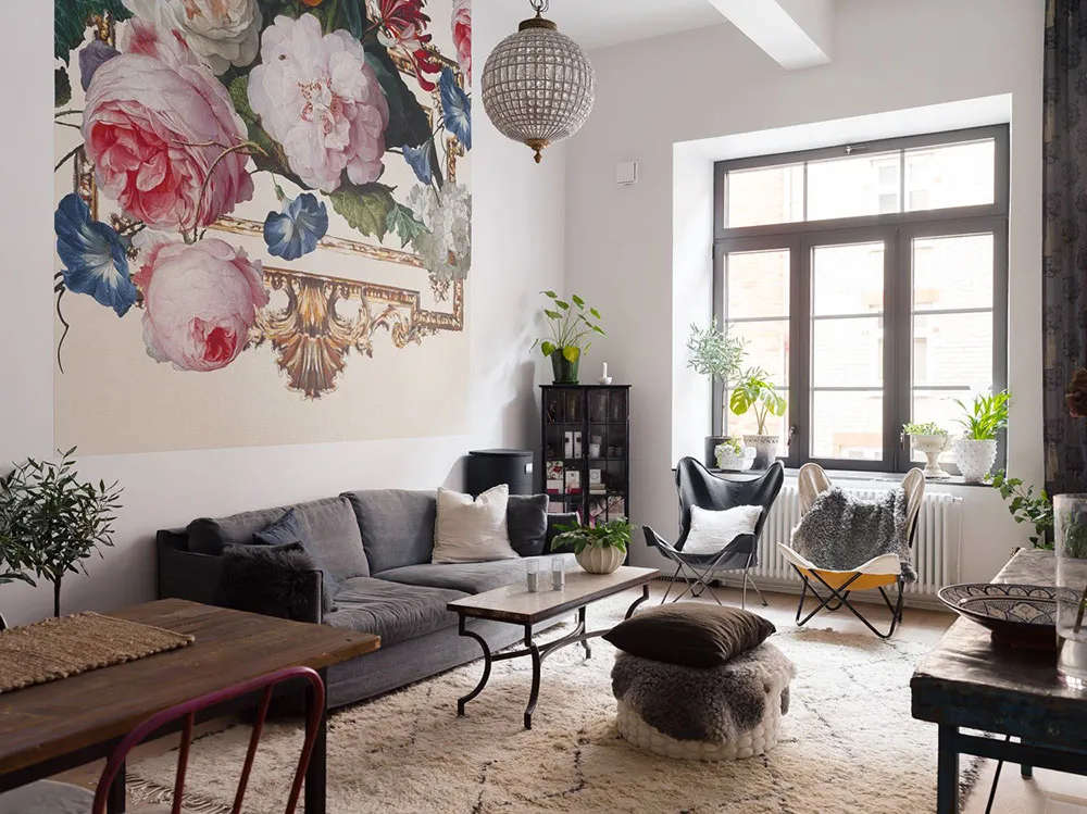 Loft suédois avec chambre rose (70 m²) - Gallery image 1