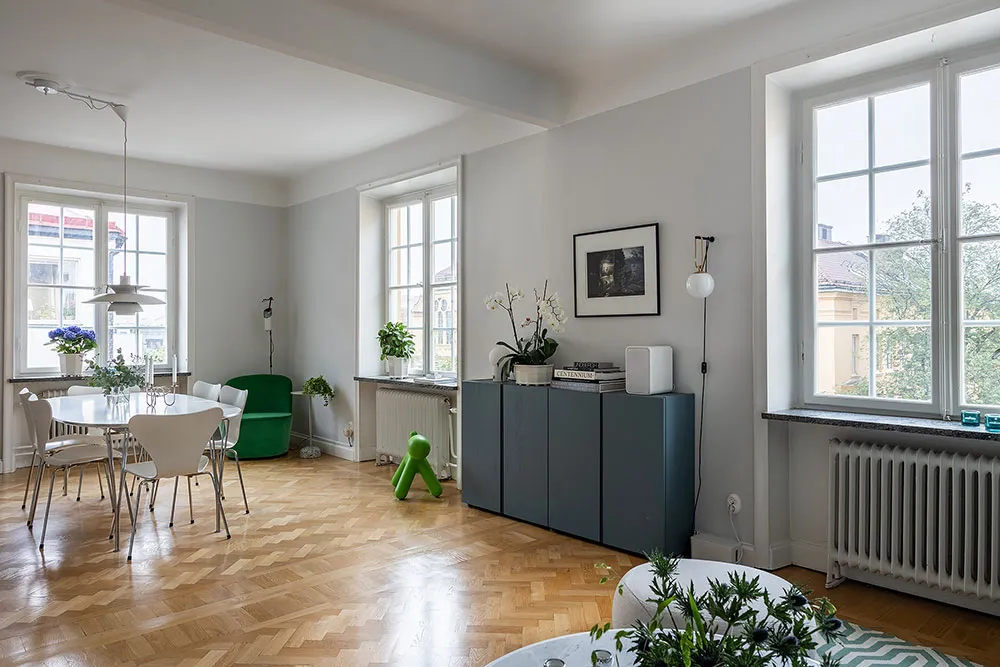 Спокойный и приятный скандинавский интерьер в прохладных тонах (83 кв. м) - Gallery image 10