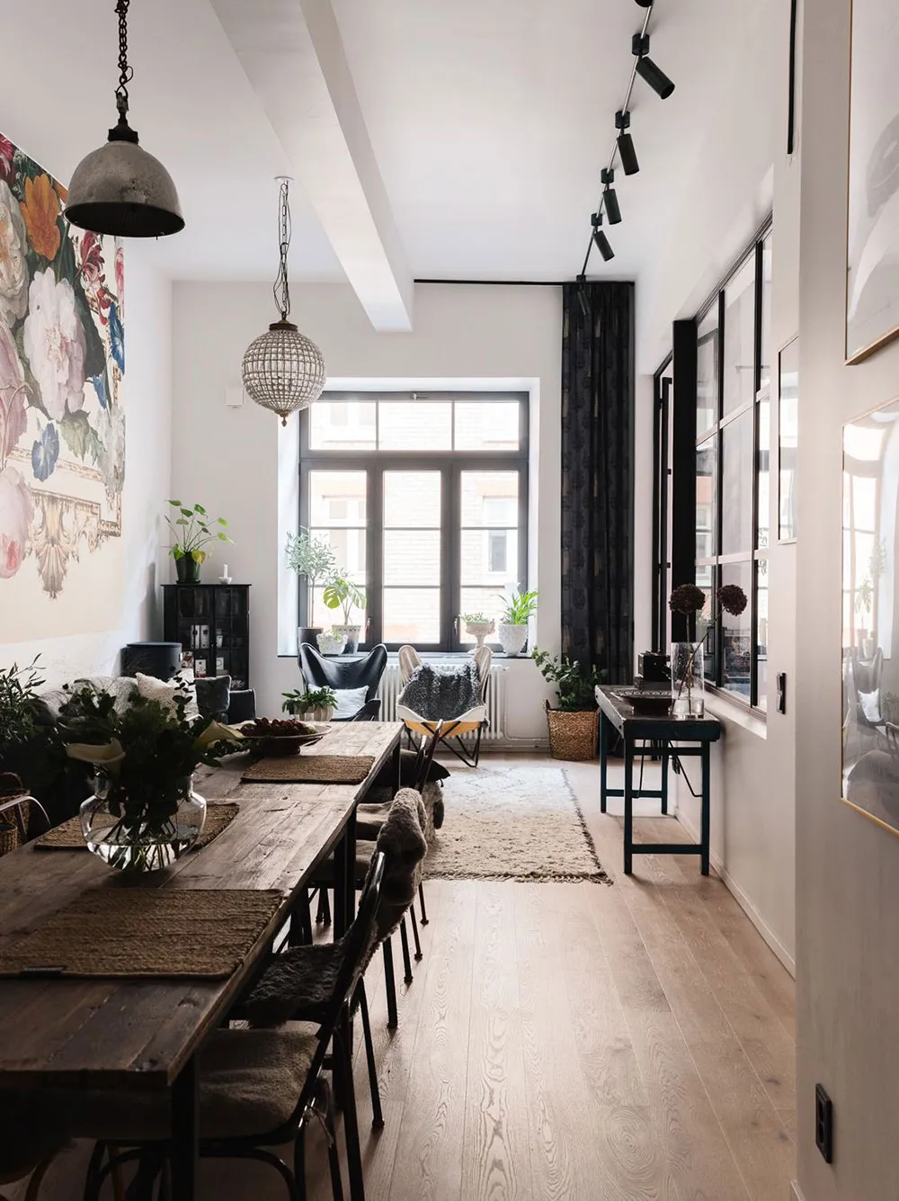 Loft suédois avec chambre rose (70 m²) - Gallery image 6