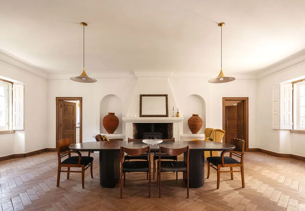 Style moderne d'une belle villa rose du XIXe siècle au Portugal - Gallery image 6