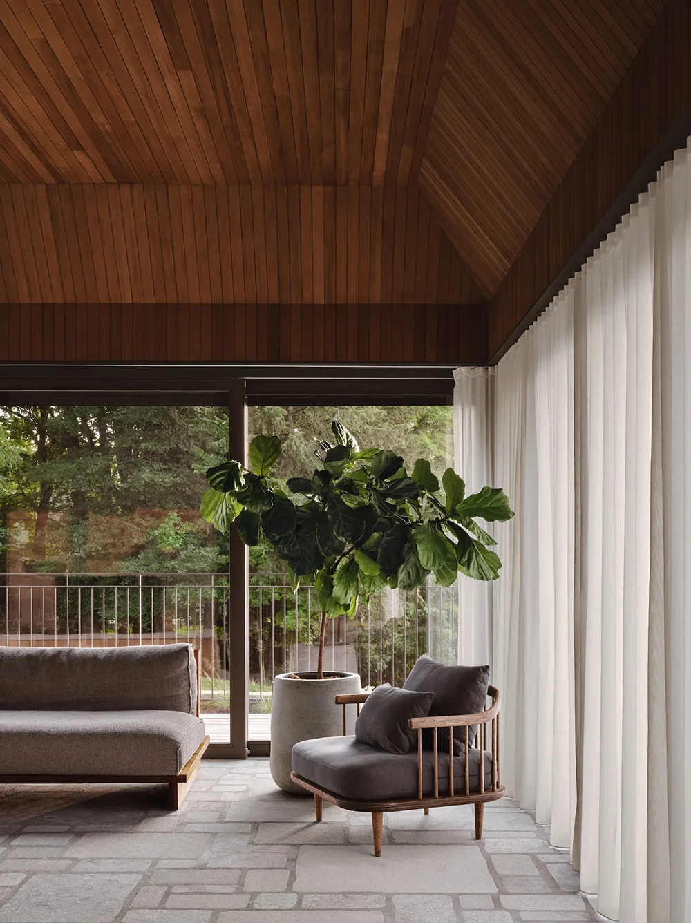 Résidence minimaliste cosy au Québec (Canada) - Gallery image 13