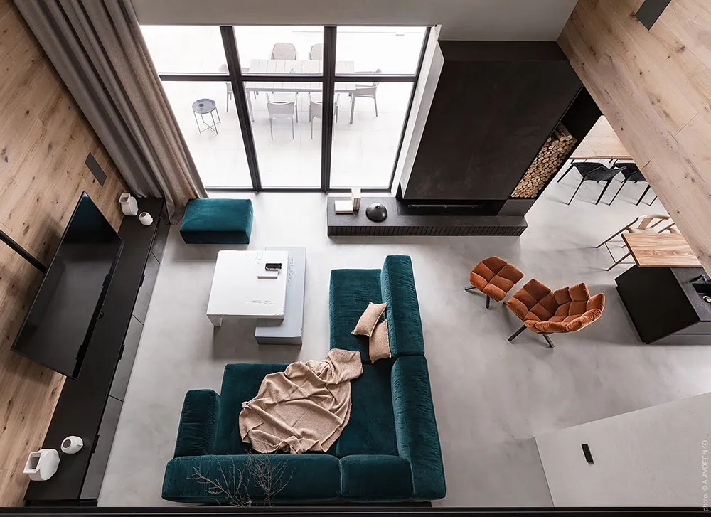 Современный дом для семьи в Днепре с обилием дерева в декоре - Gallery image 2