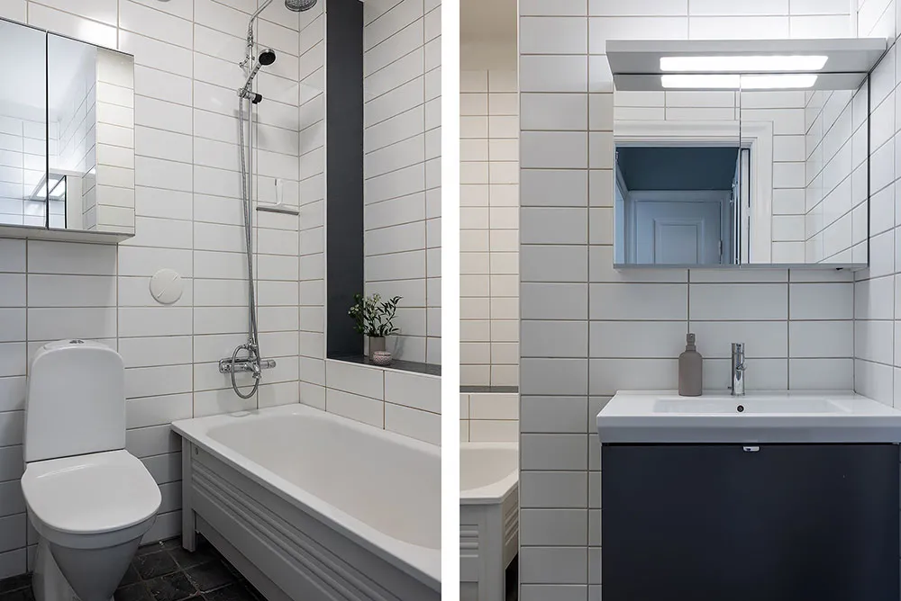 Спокойный и приятный скандинавский интерьер в прохладных тонах (83 кв. м) - Gallery image 18