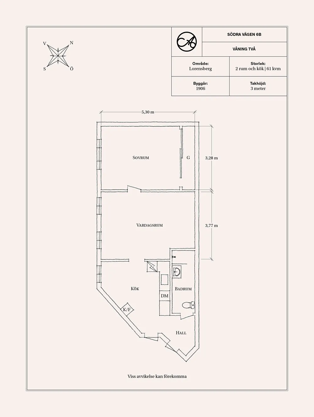 स्टाइलिश काले-सफेद रंग का लिविंग रूम एवं हरे रंग का बेडरूम: गोथेनबर्ग में स्थित एक छोटा 2-km वाला अपार्टमेंट (61 वर्ग मीटर) - Gallery image 28