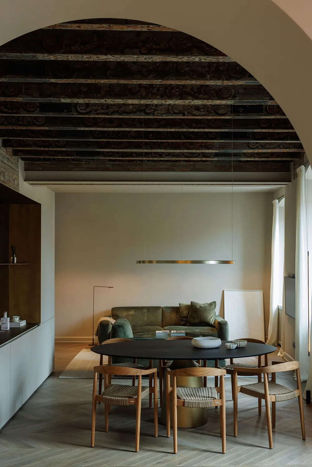 Середньовічні фрески та сучасний дизайн: будинок в Італії - Gallery image 4