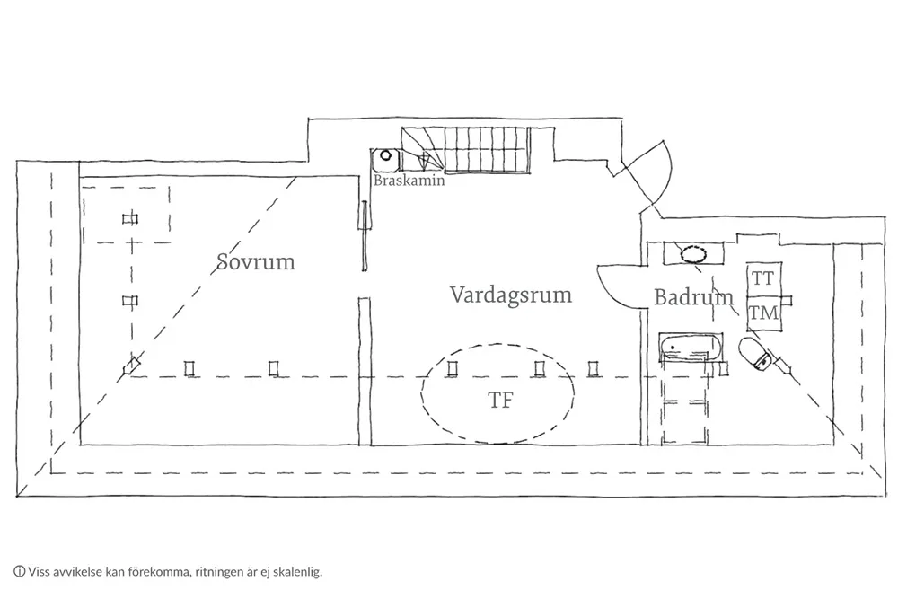 Appartement à deux étages avec de superbes fenêtres de mansarde en Suède - Gallery image 35